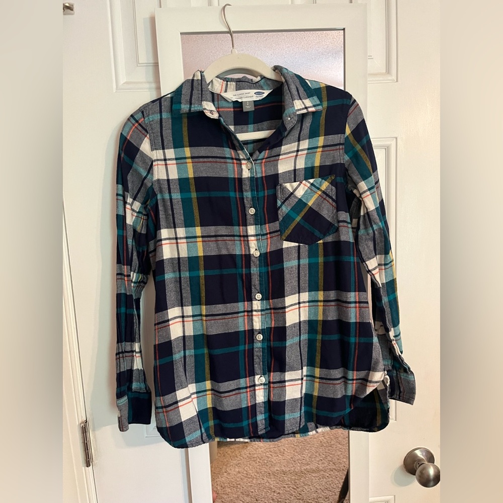 Old Navy Plaid button up